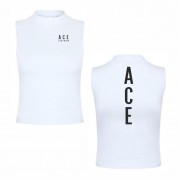 ACE Clothing Ladies High Neck Crop Vest